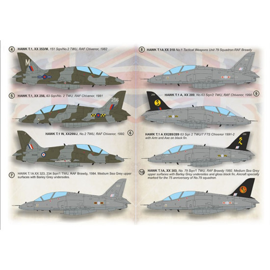 Print Scale 72-493 1/72 Decal For Hawker Siddeley Hawk