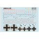 Print Scale 72-494 1/72 Decal For Ju-88 Western Front The Complete Set 1/5 Leaf