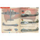 Print Scale 72-494 1/72 Decal For Ju-88 Western Front The Complete Set 1/5 Leaf