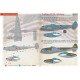 Print Scale 72-499 1/72 Decal For P-38 Lightning Shark Mouth