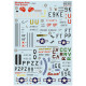 Print Scale 72-515 1/72 Decal For P-51 Aces Over Europe Part 1