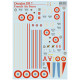 Print Scale 72-537 1/72 Decal For Douglas Db-7 French Air Force