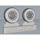Cat4-r32014 1/32 F7u-3/3m/3p Cutlass Wheels Type1 Aircraft Accessories