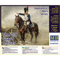Master Box 32025 1/32 Napoleonic Wars Era The Old Guard Officer Plastic Model Kit