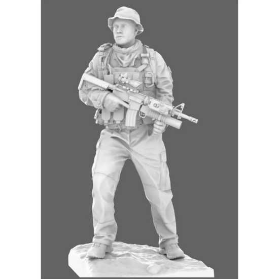 Black Snake Dany 1/16 Navy Seals Operator Dany Lutrel Resin Figure Kit