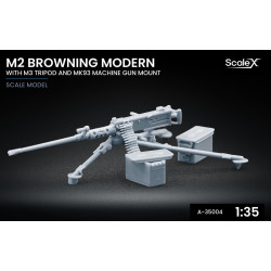 Scalex A-35004 1/35 M2 Browning Modern Resin Model/3d Printed
