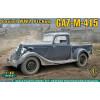 Us Stock Wwii Soviet Pick-up Gaz-m-415 1/48 Ace 48105