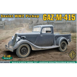 Us Stock Wwii Soviet Pick-up Gaz-m-415 1/48 Ace 48105