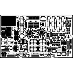 Photoetched G3M2/3 Nell, for Hasegawa kit 1/72 Eduard 72260