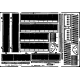 Photoetched set C-47 Dacota, for Italeri kit 1/72 Eduard 72252