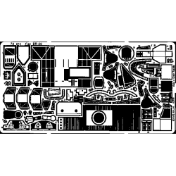Photoetched set Fiat Br 20, for Italeri kit 1/72 Eduard 72214