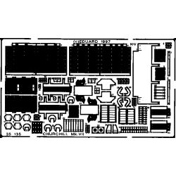 Photoetched set Churchill Mk.VII, for Tamiya kit 1/35 Eduard 35135