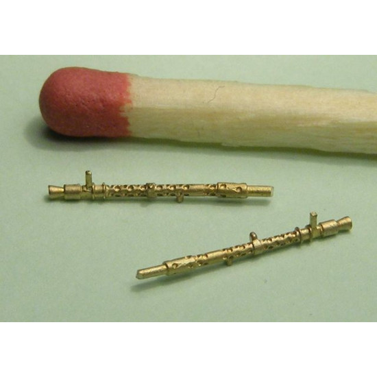 MG-34 gun barrel (2 pieces) 1/72 Mini World 7218a