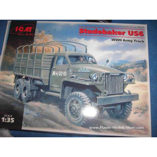 Studebaker US6 WWII Army Truck 1/35 ICM 35511