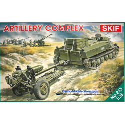 Artlillery Complex MT-LB and D-30 howitzer 1/35 SKIF 213