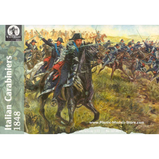 Italian carabiniers 1848-1:72 Waterloo 1815 AP005 