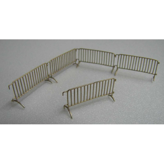 Aerodrome fencing 2 (5 pieces) 1/72 Mini World MINI7234b