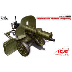 Soviet Maxim machine gun (1941) 1/35 ICM 35676