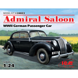Admiral Saloon, WWII German passenger car 1/24 ICM 24023