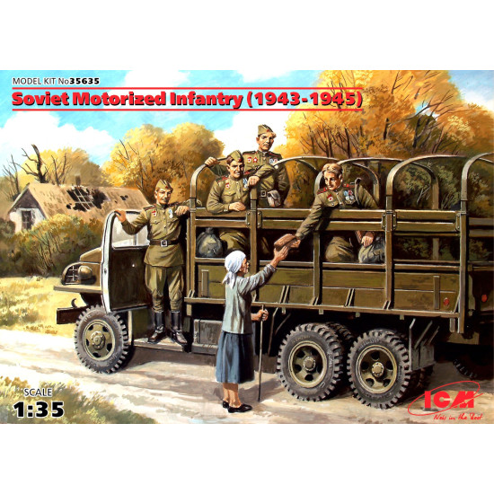 Soviet motorized infantry, 1943-1945 1/35 ICM 35635
