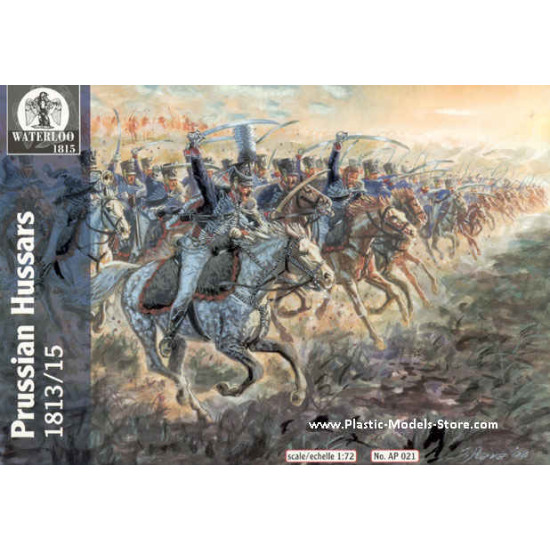 Prussian Hussars Branderburg 1813-15 1/72 Waterloo 1815 AP021