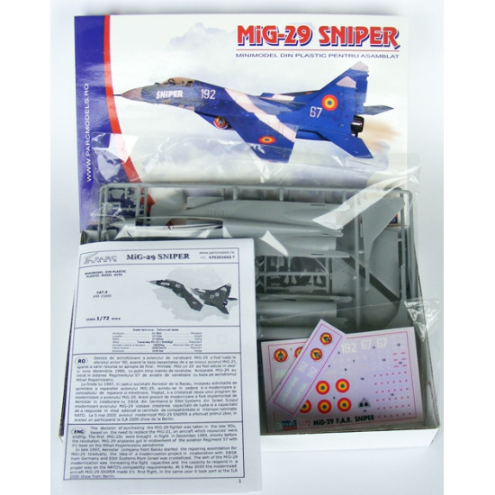 MiG-29 SNIPER 1/72 PARC MODELS PARC7209