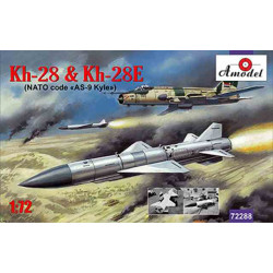 Kh-28 Kh-28E rockets 1/72 Amodel 72288