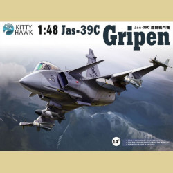 Fighter Jas39 A / C Gripen 1/48 KITTY HAWK 80117