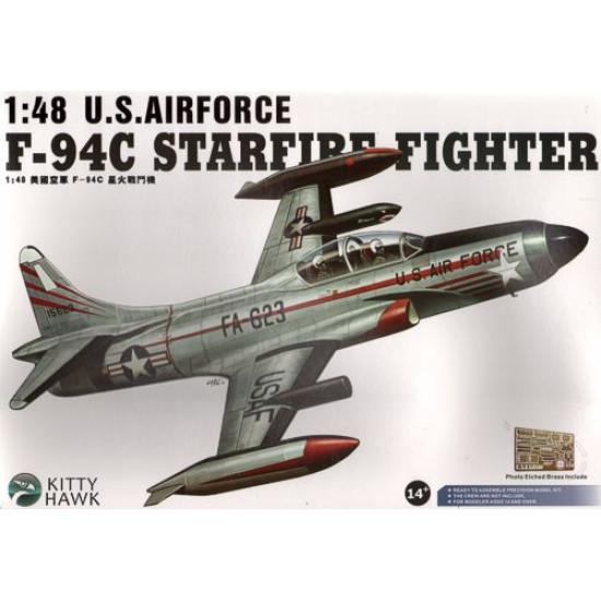 Fighter F-94C Starfire 1/48 KITTY HAWK 80101