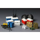 Accessories for modern technology the United States (boxes, cans, tires, weapons) 1/35 MENG 014