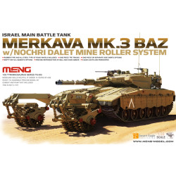 Merkava Mk.3 BAZ w/Nochri Dalet Mine Roller System 1/35 MENG 005