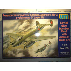 Pe-2 Petlyakov bomber Series 87 WWII 1/72 UM 105