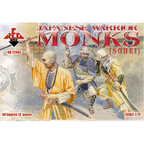 Japanese Warrior Monks (Sohei) 1/72 RED BOX 72005