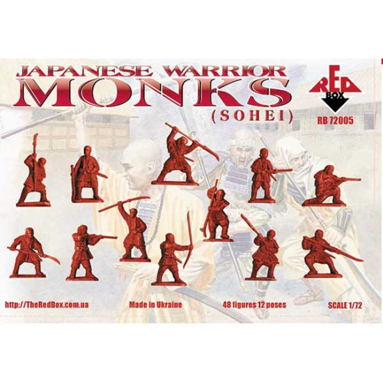 Japanese Warrior Monks (Sohei) 1/72 RED BOX 72005