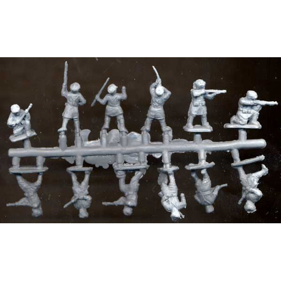 Sikhs, Boxer Rebellion 1900 48 FIGURES IN 12 POSES 1/72 RED BOX 72021