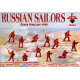 Russian Sailors 1900 48 FIGURES IN 12 POSES 1/72 RED BOX 72019