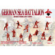 German Sea Battalion 1900 48 FIGURES IN 12 POSES 1/72 RED BOX 72023