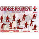 Chinese Regiment 1900 48 FIGURES IN 12 POSES 1/72 RED BOX 72032