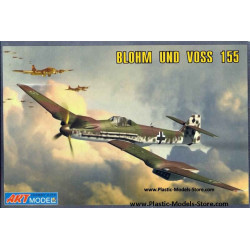Blohm und Voss 155 German fighter 1/72 Art Model 7202