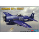 Us Stock Grumman F8f-2 Bearcat Us Naval Fighter 1/72 Art Model 7201