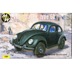 KdF Volkswagen German Beetle type 60 1/72 Military Wheels 7201