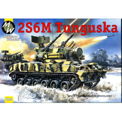 Tunguska Soviet self-propelled vehicle 2K22 2S6M 1/72 Military Wheels 7204
