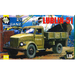 Lublin-51 Polish truck Gaz-51 copy WWII 1/72 Military Wheels 7216