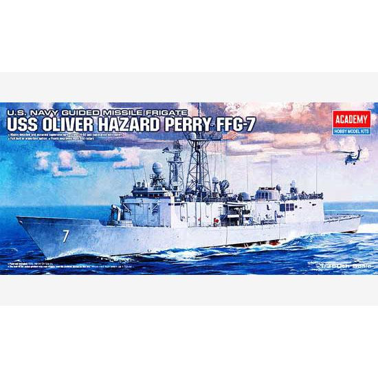 USS OLIVER HAZARD PERRY FFG-7 1/350 academy 14102