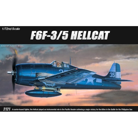 Grumman F6F Hellcat 1/72 academy 12481