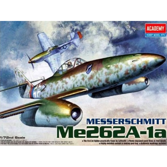Me 262A-1a Messerschmitt 1/72 academy 12410