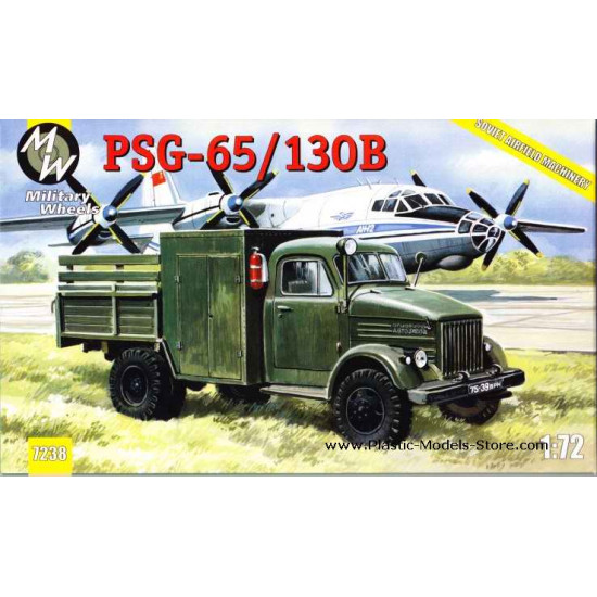 PSG-65/130B Soviet airfield machinery WWII 1/72 Military Wheels 7238