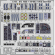 Photoetched set 1/48 A-6A interior (self adhesive), for HobbyBoss kit 1/48 EDUARD 49683
