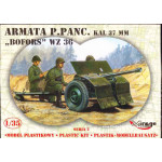 3,7cm Bofors Swedish Anti-Tank Gun 37mm 1/35 Mirage 35212