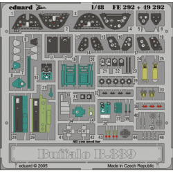 Photoetched set 1/48 Buffalo Model339, for Tamiya kit 1/48 EDUARD FE292